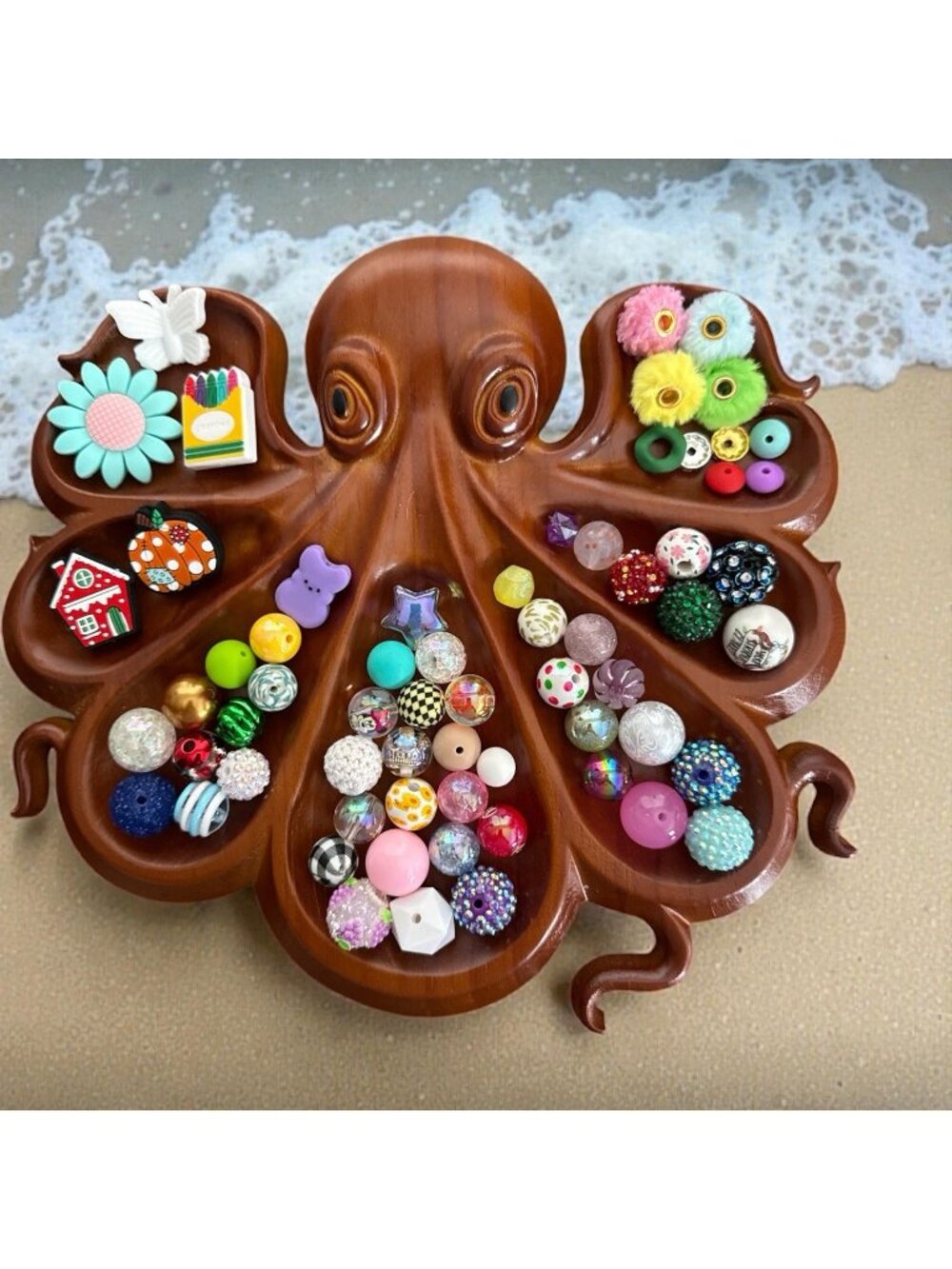 Lot Of 55+ Beads, Focals, & Spacers For Beadable Pens Etc. #26